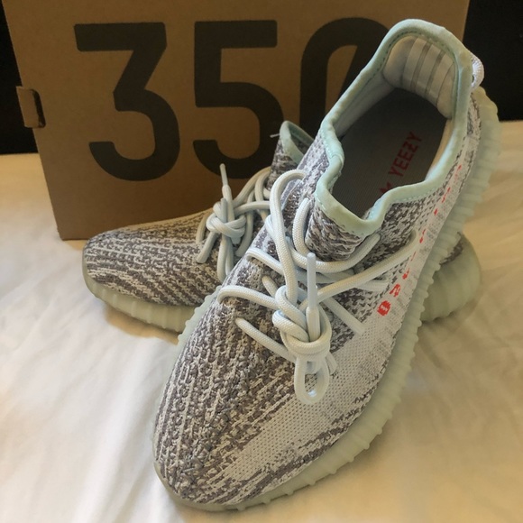 yeezy blue tint sole yellow
